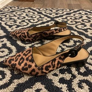 Franco Sarto Leopard Shoes